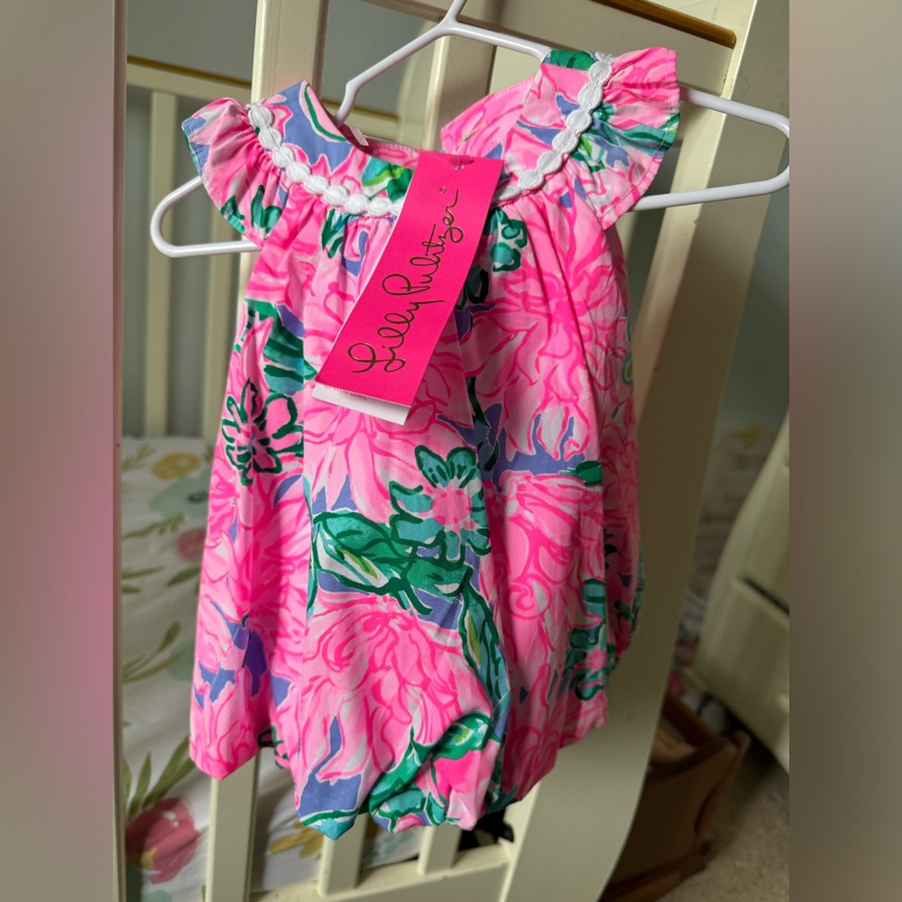 Brand new, never worn, baby Lilly Pulitzer dress. 3-6 months
